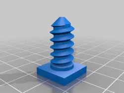 Screw and Nut Test with 0.2mm tolerance