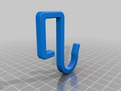 Shower rail hook v.2