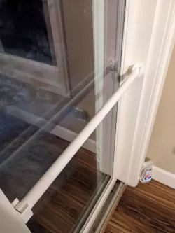 Sliding door stopper