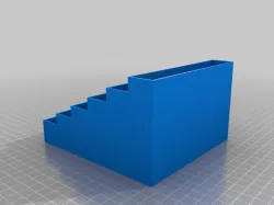 SNES 6 game cartridge holder