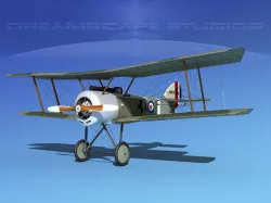 Sopwith Pup Fighter 3D model