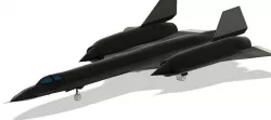 Sr 71 Blackbird 3D model