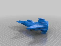 Star Trek Hutet Class Cardassian Dreadnought