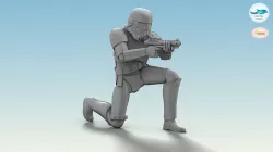 Stormtrooper Figure 3D model