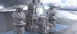 Temple of Dagon  3D model