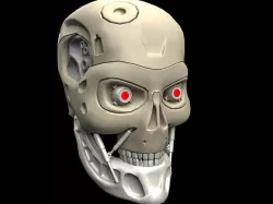 Terminator Head Skull  3D model