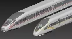 Train 3D model