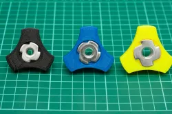 Tri-Wings Knob for t-nuts