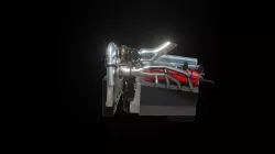V8 engine  3D model