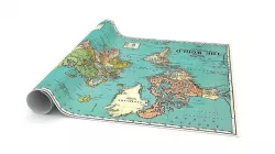world map 3D model
