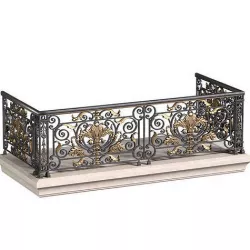 Wrought Classic Balcony Railing 3D model