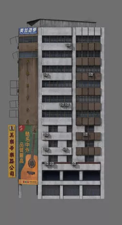 Xingqiao commercial building 3D model