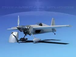 Zivko Edge 540 Bare Metal 3D model
