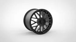 15 Inch Alloy 8 Bispoke  Wheel  3D model