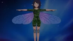 3D Female avatar original character for gaming and for vrchat 3D model