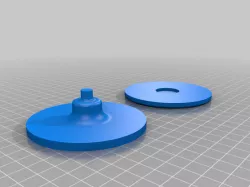 8cm turntable with 22mm bearing