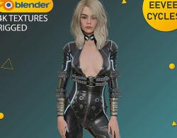 ▷ rigged female body 3d models 【 STLFinder 】