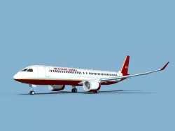 Airbus A220-300 Air Charter America 3D model