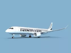 Airbus A220-300 Barrington 3D model