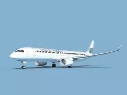 Airbus A220-300 Odyssey 3D model