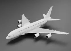 Airbus A380-800 3D model
