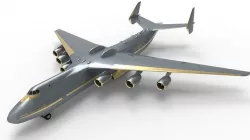 Antonov An 225 Low-poly 3D model