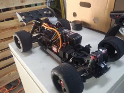 Arrma 3s to 6s Typhon Bigrock Vendetta servo conversion-box W/ Ferma 150 mnt plate.