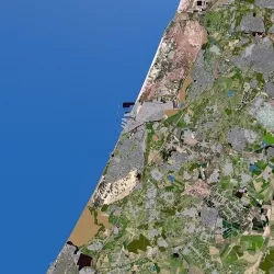 Ashdod City of Israel 2021 Low-poly 3D model