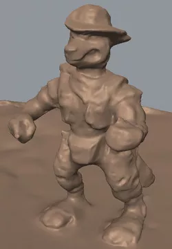 Australian Kangaroo 3D model