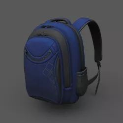 Backpack human ver5 Low-poly 3D model