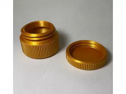 Basic Threaded Container 3D model
