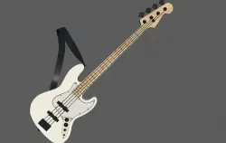 bass guitar 3D model