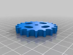 Bed leveling knob