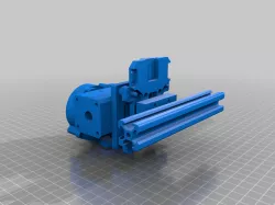 biqu H2 + hermit crab linear rail mount