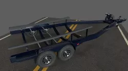 Boat Trailer 3D model