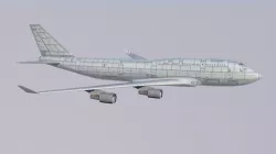 Boeing-747 3D model