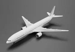 Boeing 777-300ER 3D model