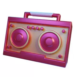 Boombox 3D Models Low-poly 3D model