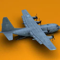 C-130 Canada  3D model