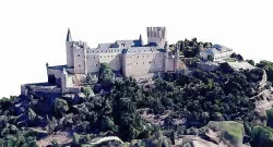 Castle of Segovia-Alcazar Low-poly 3D model