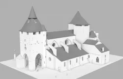 Cathedrale Sainte Marie 3D model