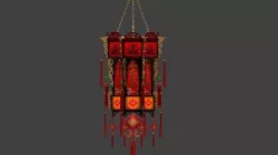 Chinese palace lantern 3D model