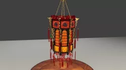 Chinese palace lantern 3D model