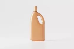 Cleaning product packaging bottle Low-poly 3D model