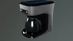 Coffee Maker 2 Low-poly 3D model