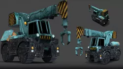 Crane 3D model