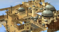 CSS DEDUST Full Map Low-poly 3D model