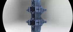 cyberpunk Asian Tower Block  3D model