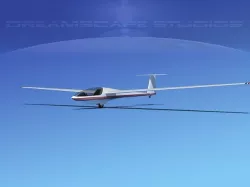 DG-400 15-Metre Motorglider V07 3D model