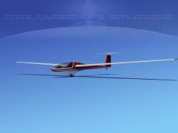DG-400 15-Metre Motorglider V10 3D model